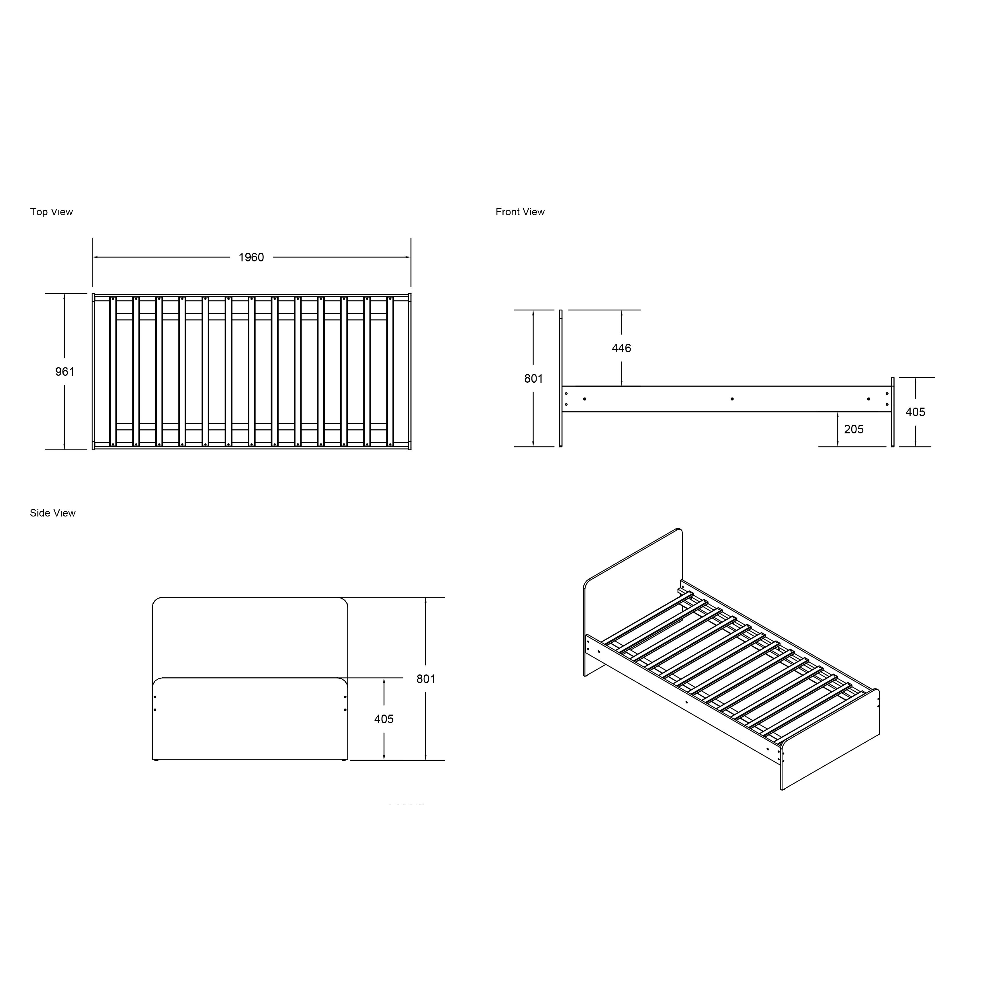 Flair Wizard Junior L Shaped Bunk Bed
