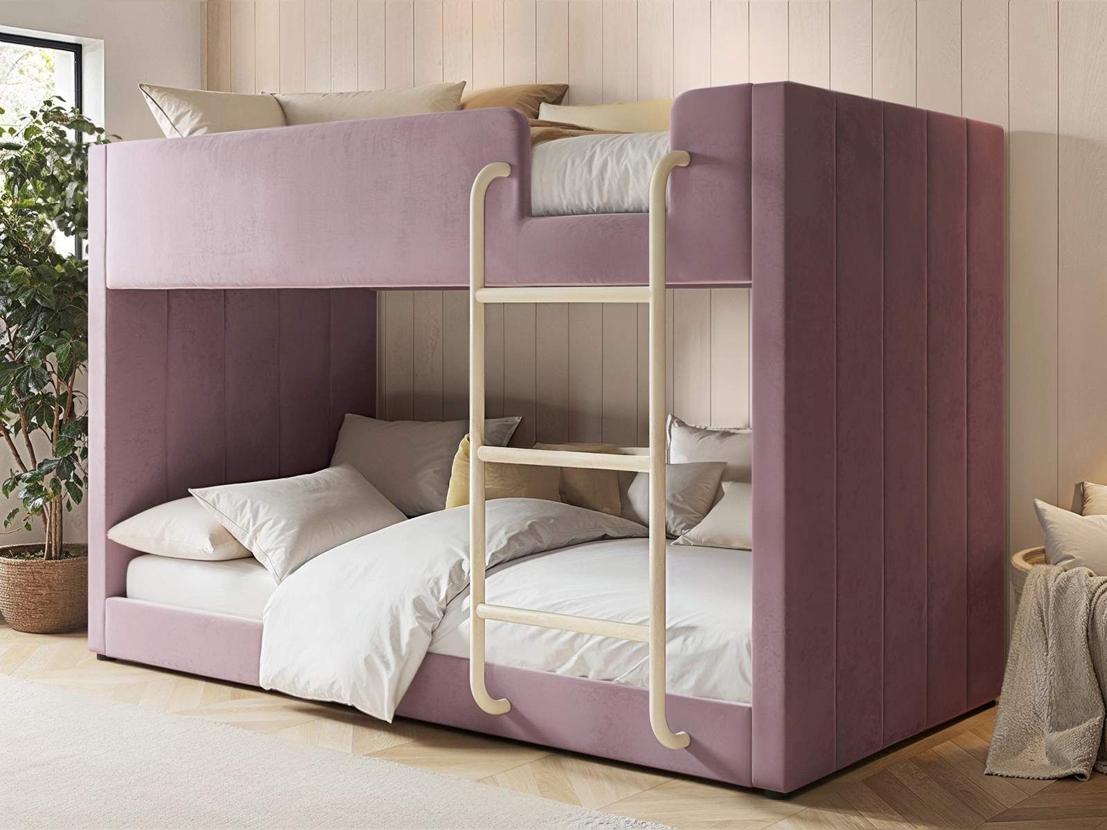 Flair Eden Upholstered Bunk Bed