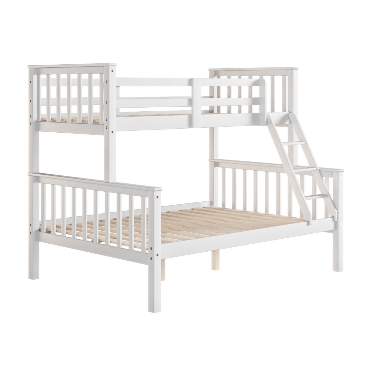 Flair Casey Detachable Triple Bunk Bed White