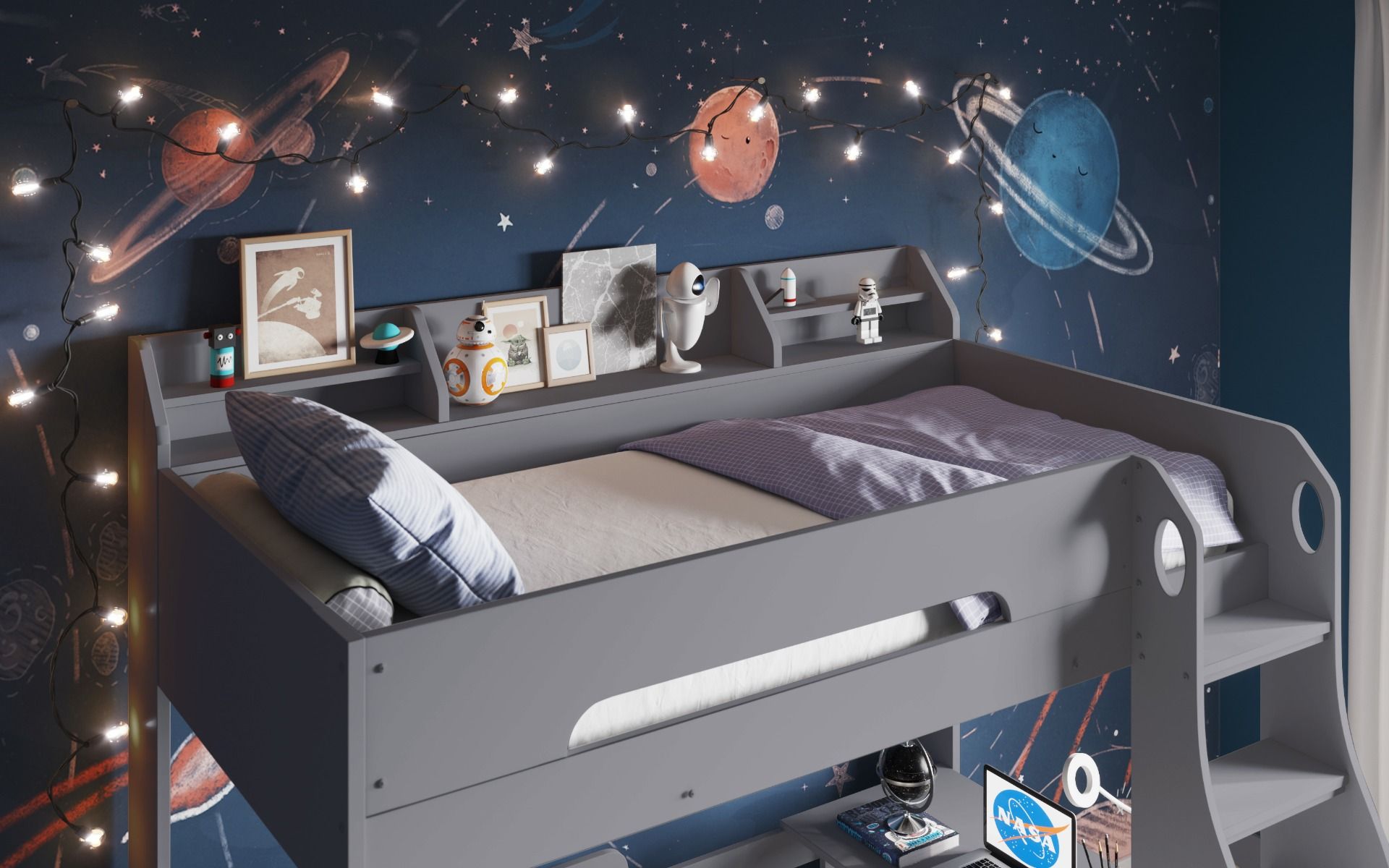 Flair Cosmic L Shaped Bunk Bed