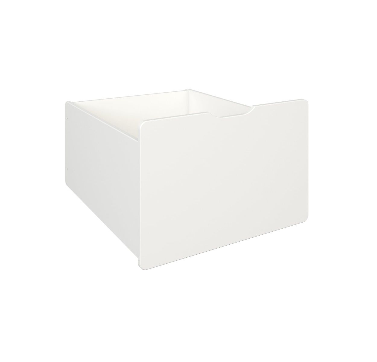 Noomi Mid Sleeper Shorty Storage Bed White (FSC-Certified)