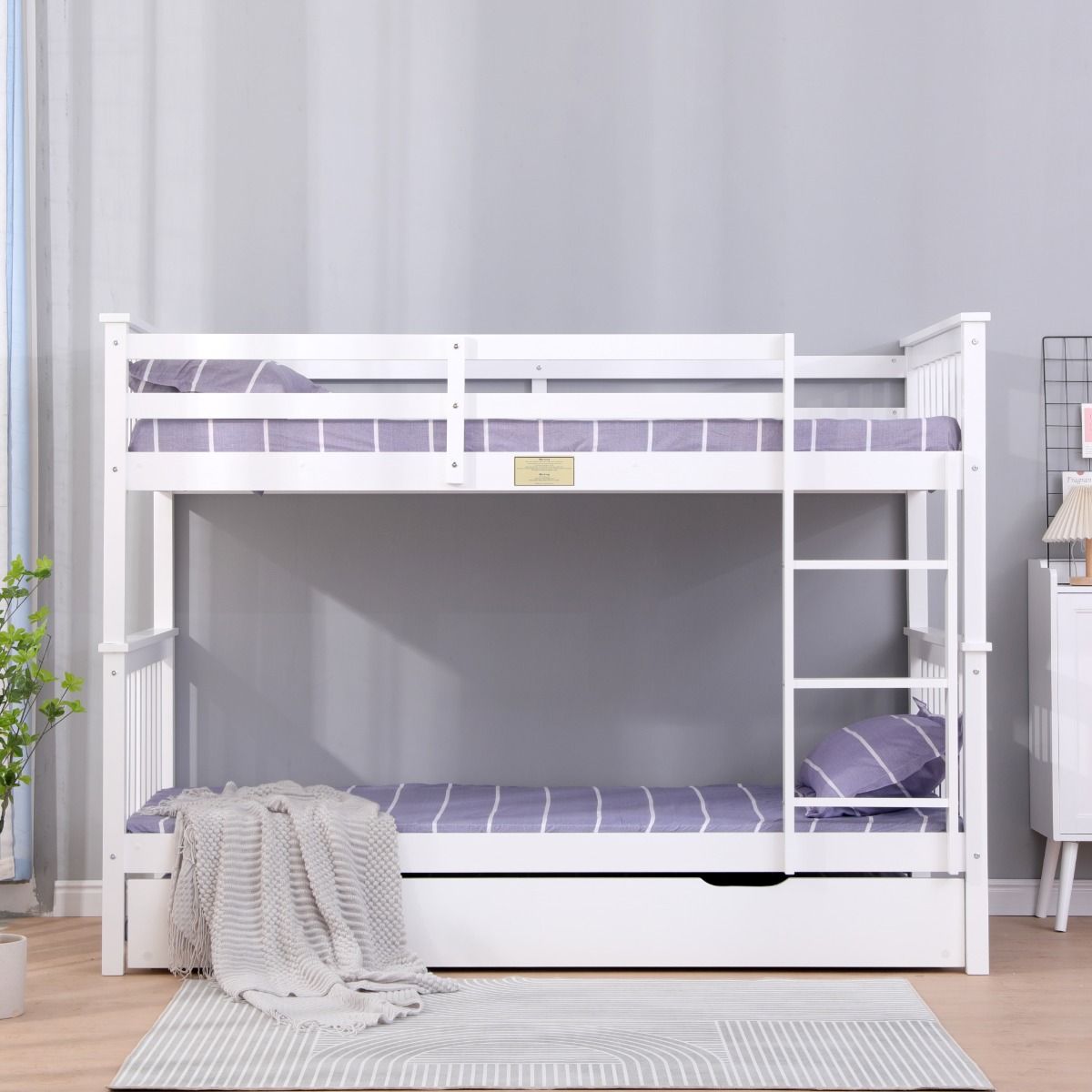 Flair Zoom Detachable Bunk Bed with Trundle