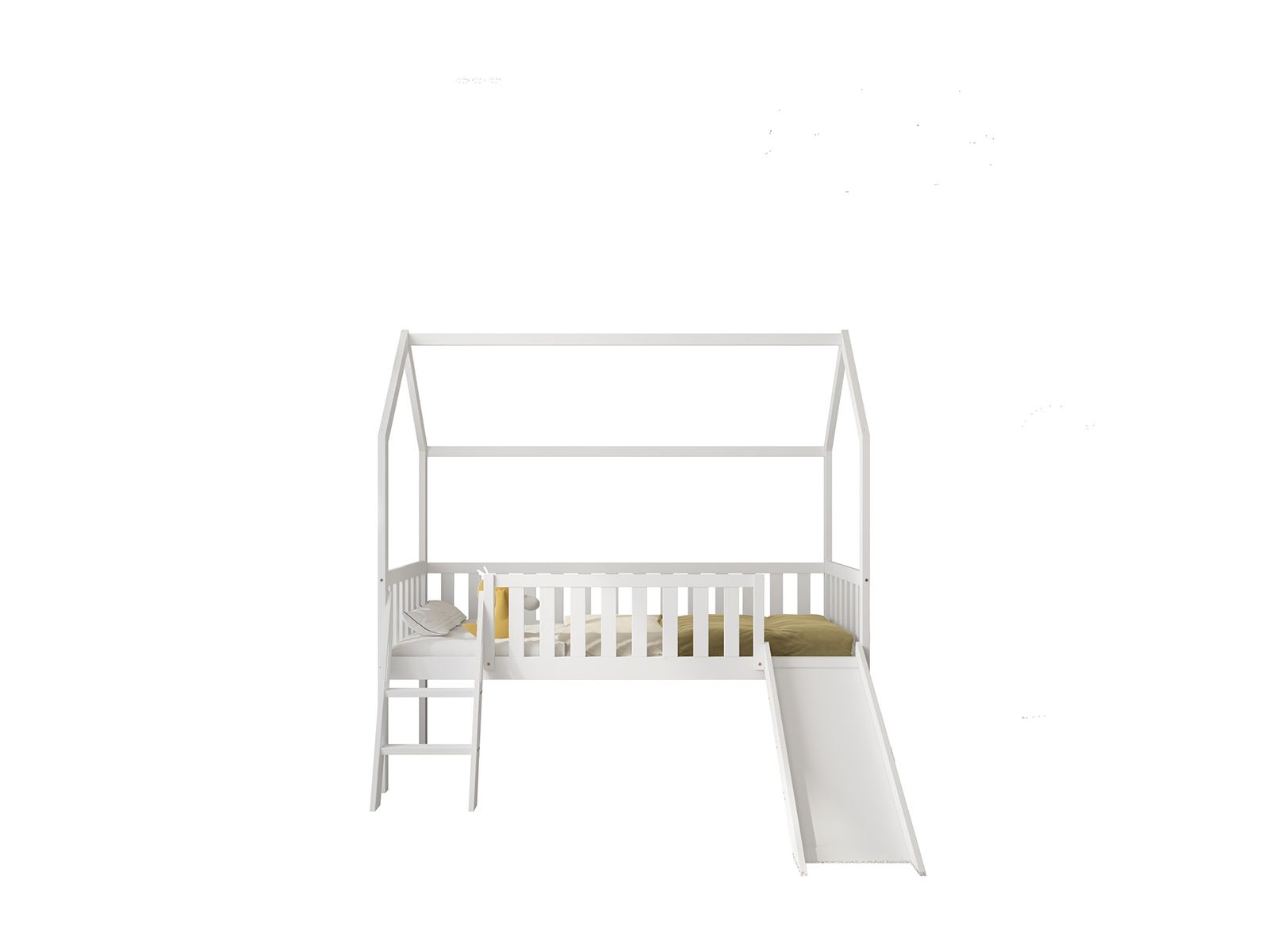 Flair Explorer Slide Mid Sleeper with Rails White