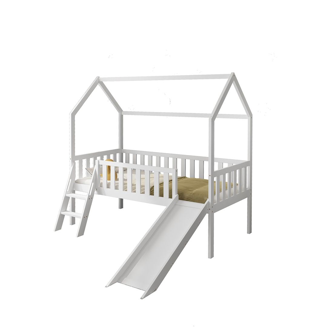 Flair Explorer Slide Mid Sleeper with Rails White