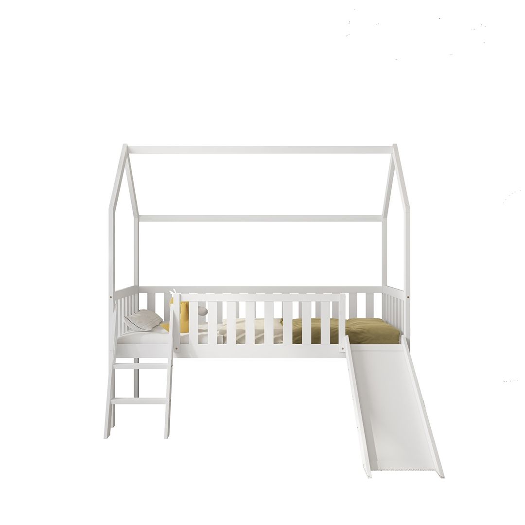 Flair Explorer Slide Mid Sleeper with Rails White