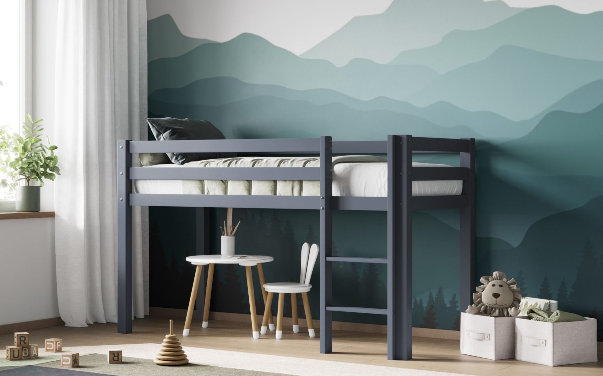 Flair Wooden Elara Shorty Mid Sleeper