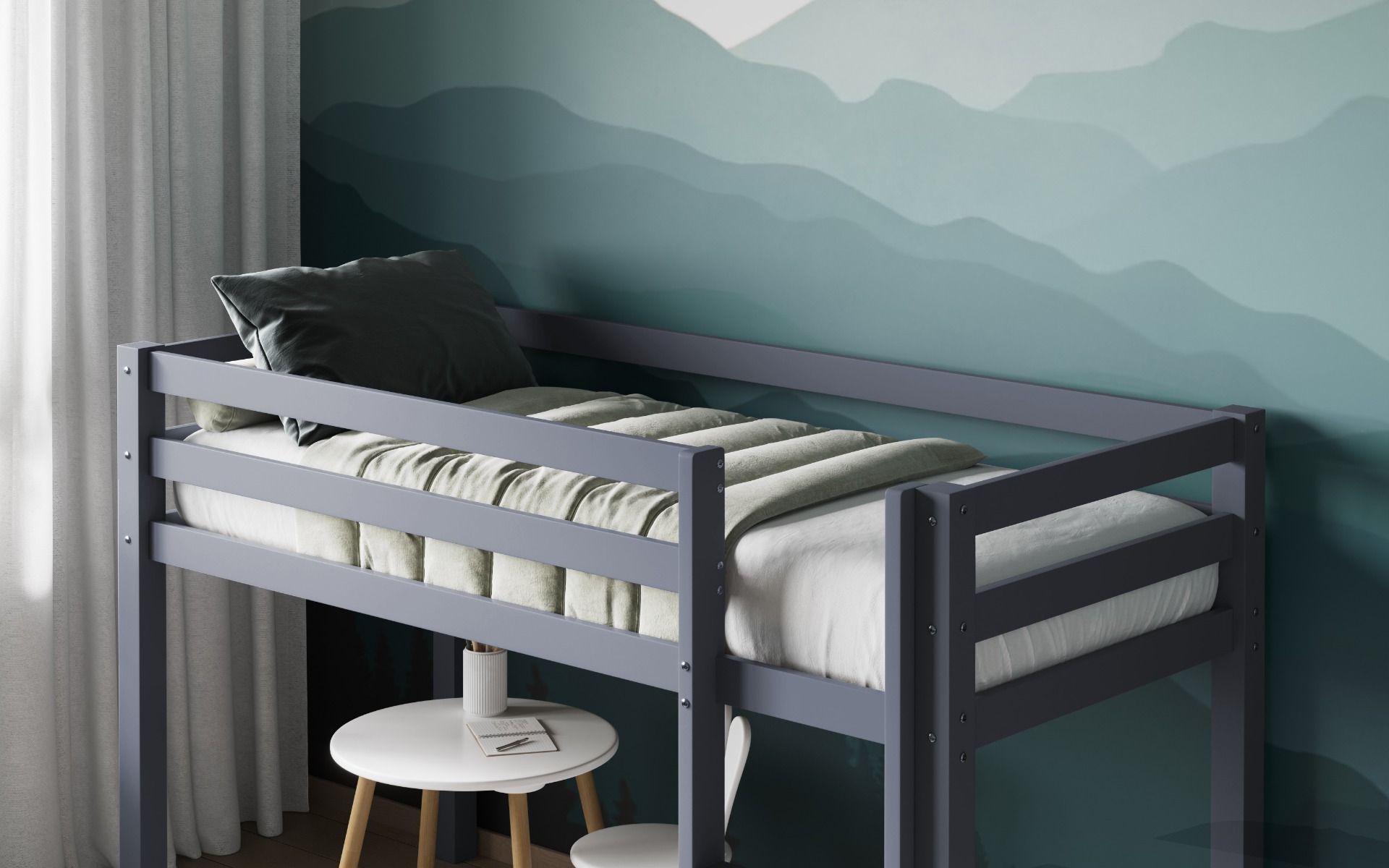 Flair Wooden Elara Shorty Mid Sleeper
