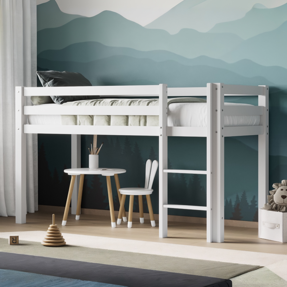Flair Wooden Elara Shorty Mid Sleeper