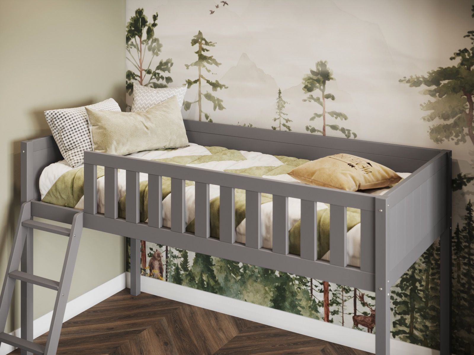 Flair Bea Wooden Mid Sleeper
