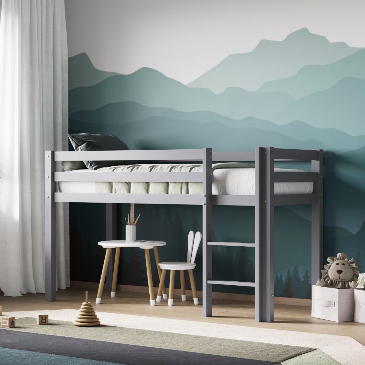 Flair Wooden Elara Shorty Mid Sleeper