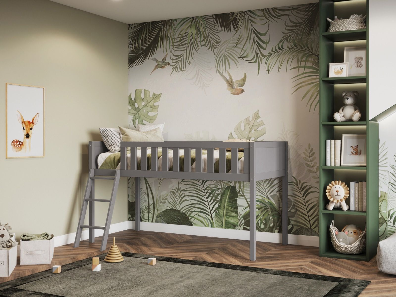 Flair Bea Wooden Mid Sleeper