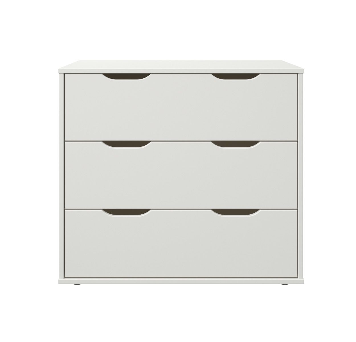 Noomi Nora Mid Sleeper Cabin Bed with 6 Drawers White Solid Wood (FSC-Certified)