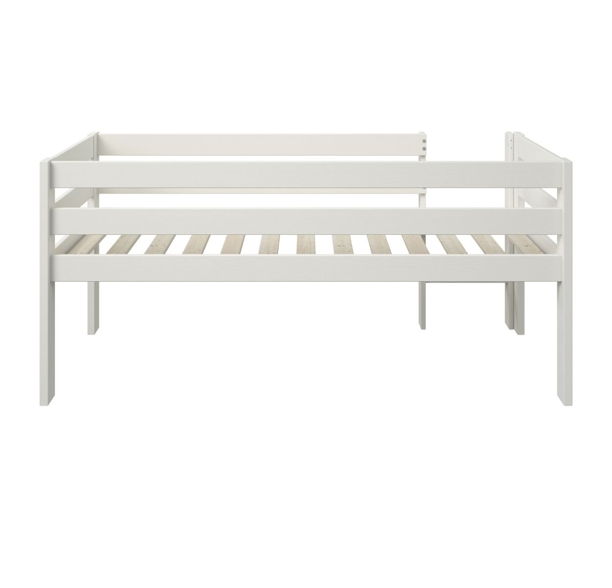 Noomi Solid Wood Shorty Mid Sleeper White (FSC-Certified)