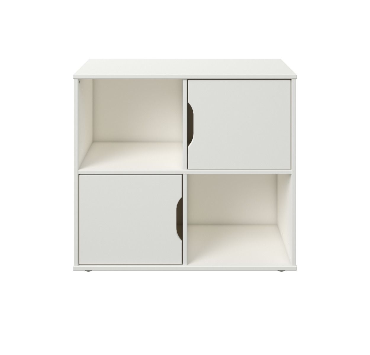 Noomi Nora Mid Sleeper Craft Cabin White Solid Wood (FSC-Certified)