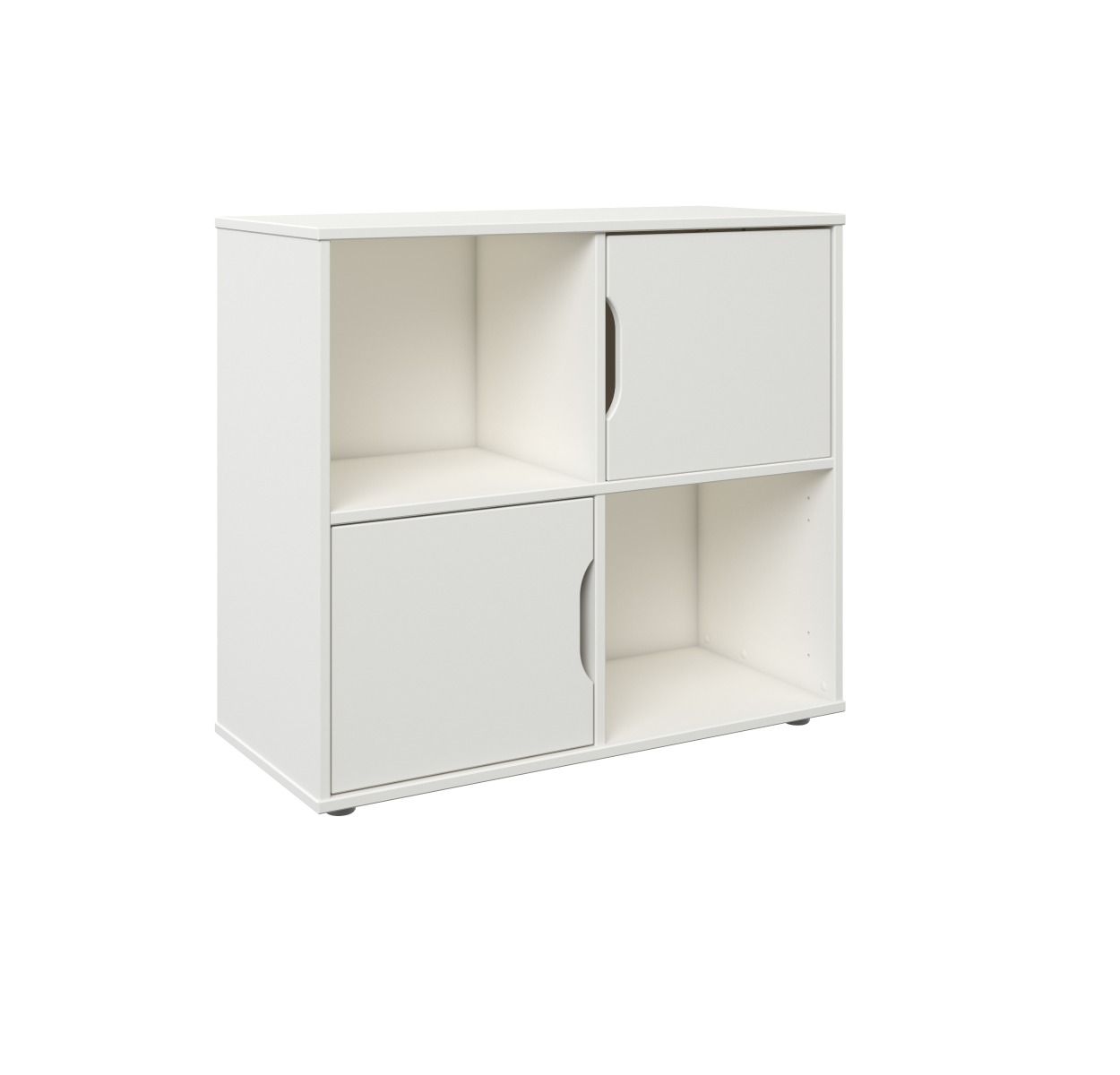 Noomi Nora Mid Sleeper Craft Cabin White Solid Wood (FSC-Certified)