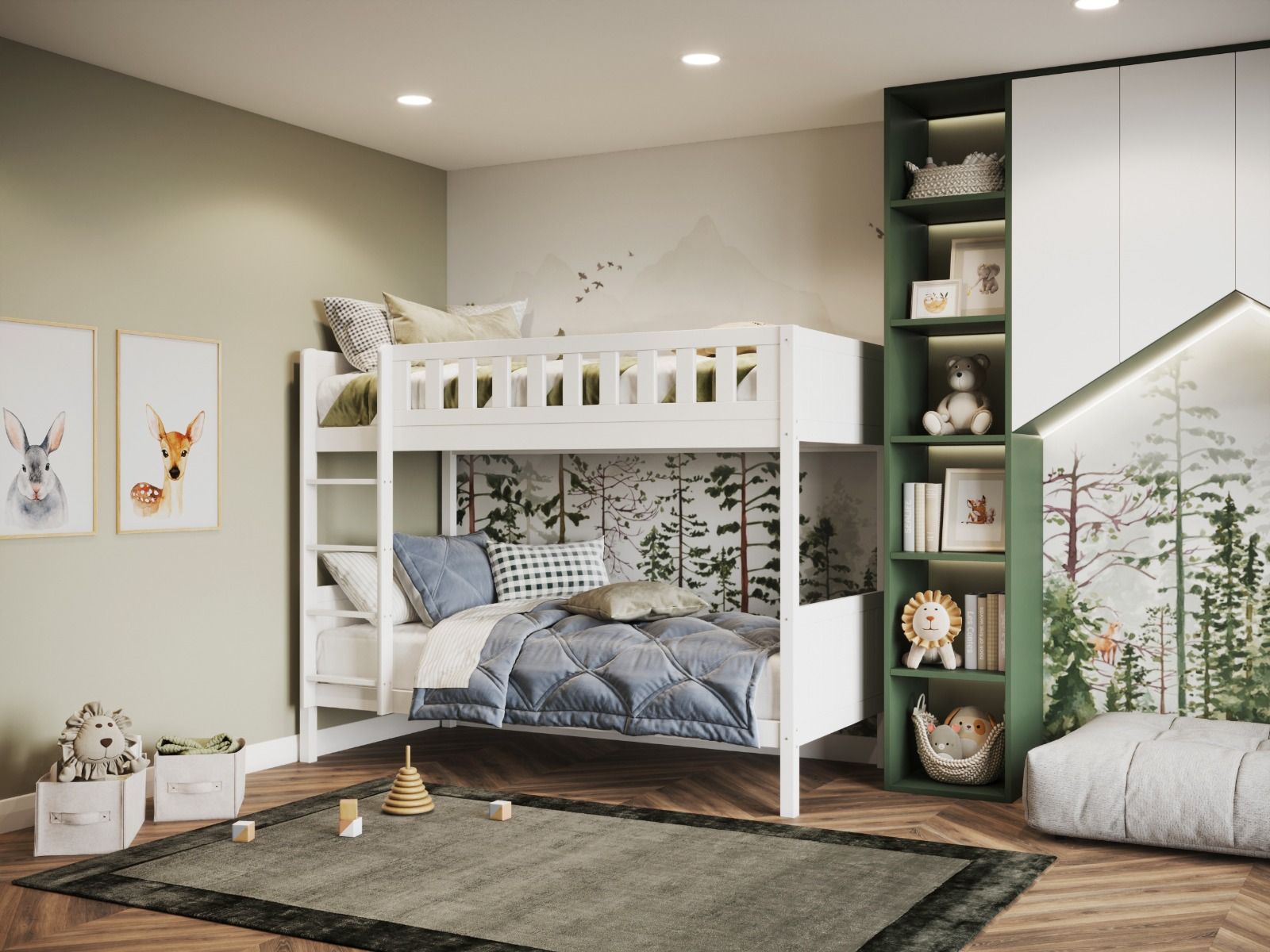 Flair Bea Wooden Bunk Bed