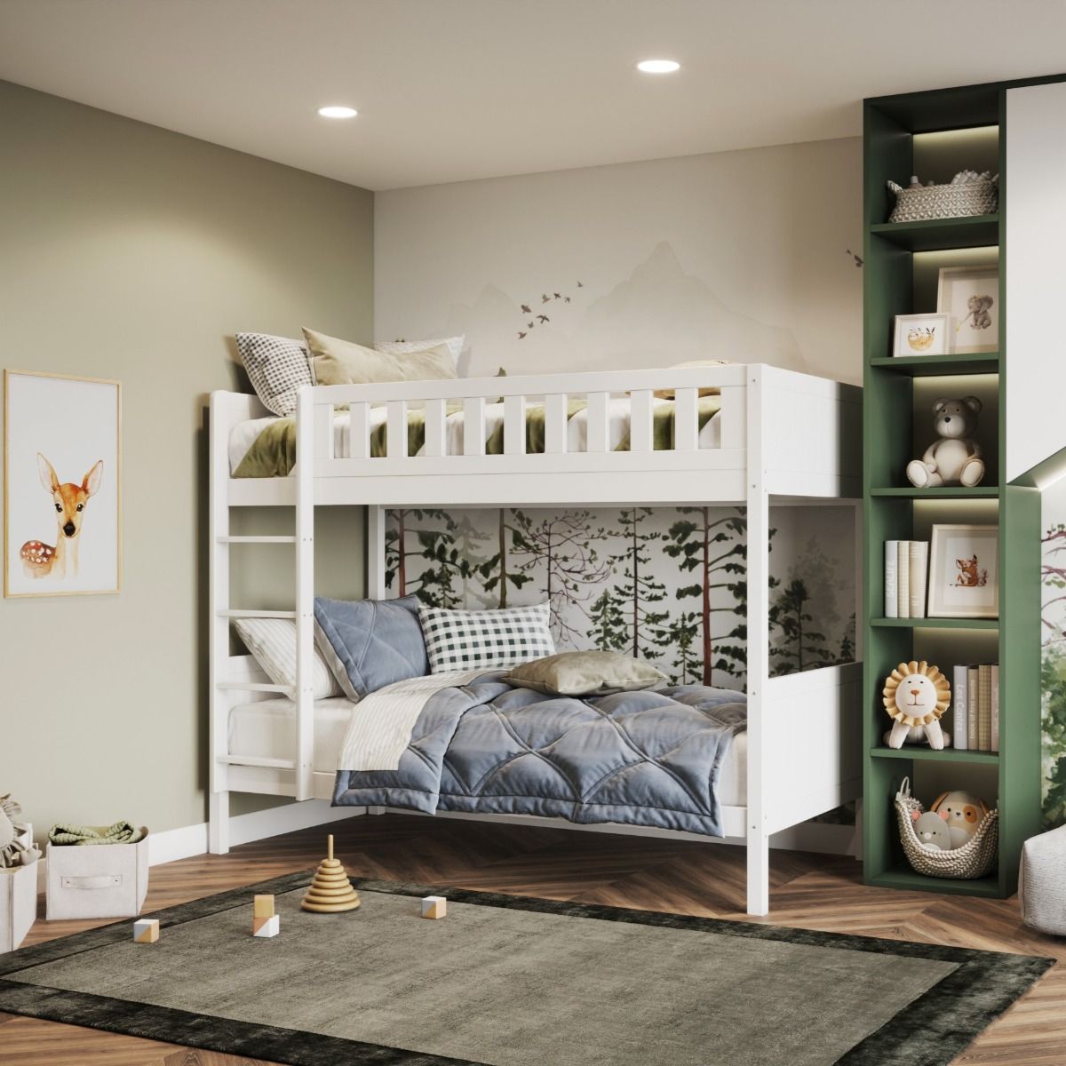 Flair Bea Wooden Bunk Bed
