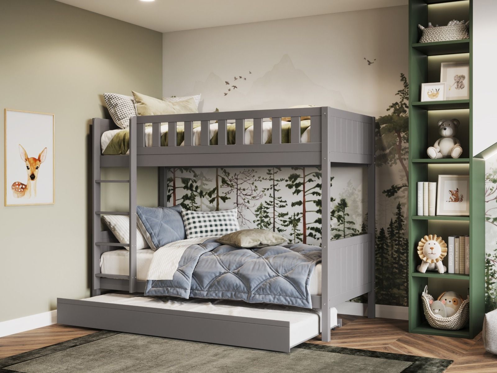 Flair Bea Wooden Bunk Bed