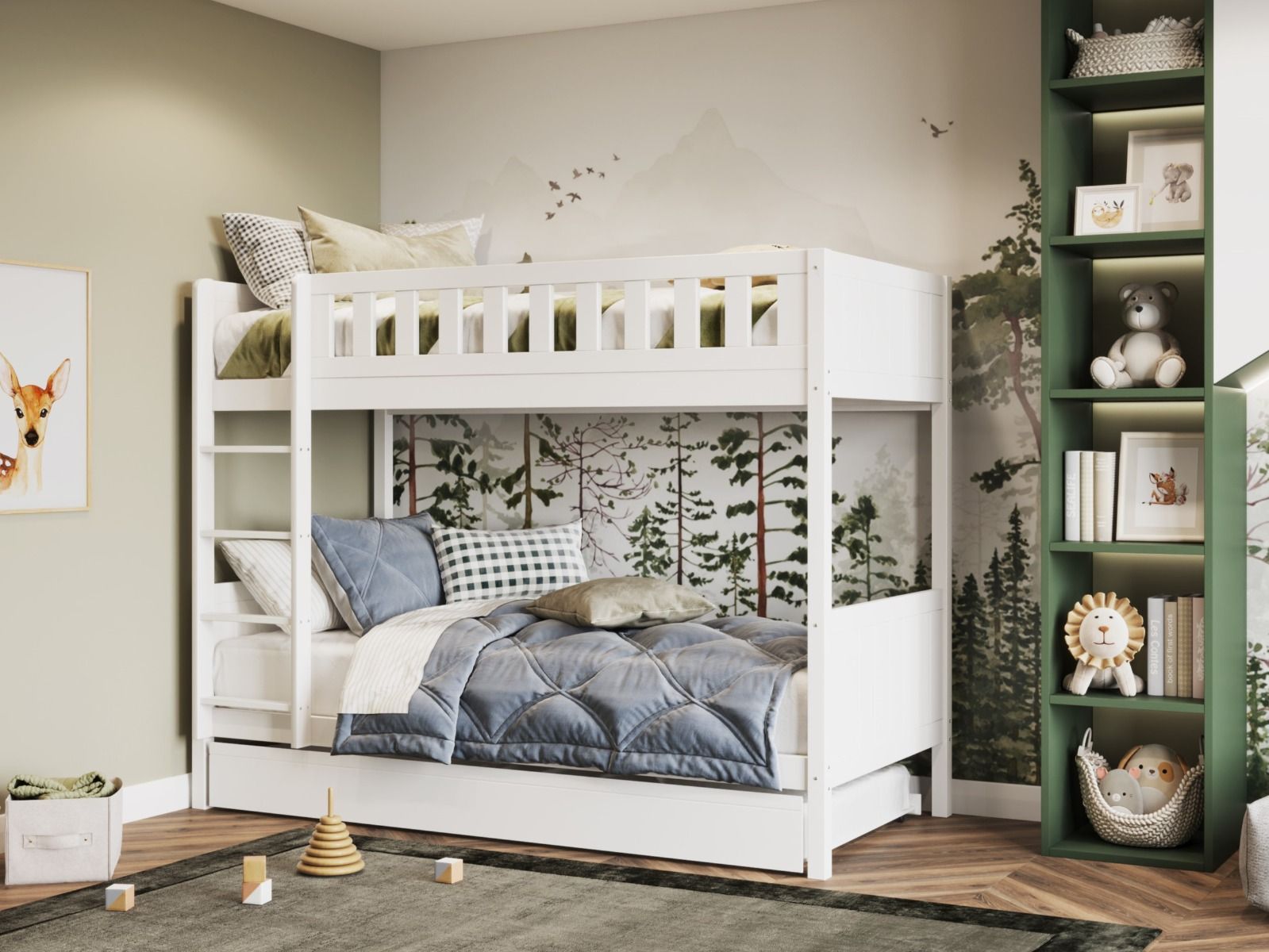 Flair Bea Wooden Bunk Bed