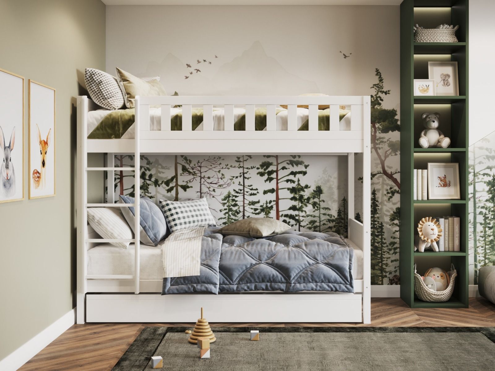 Flair Bea Wooden Bunk Bed