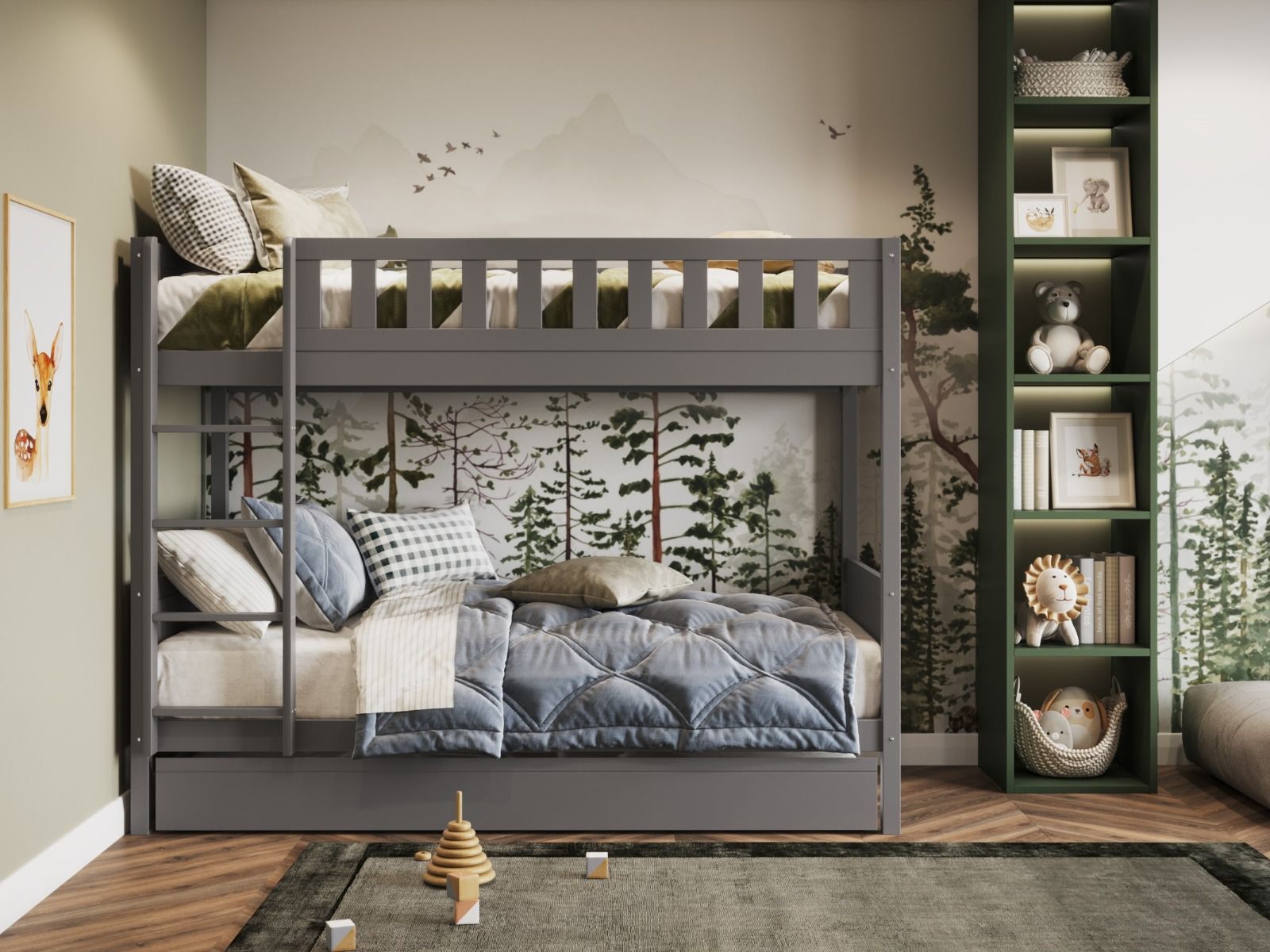 Flair Bea Wooden Bunk Bed