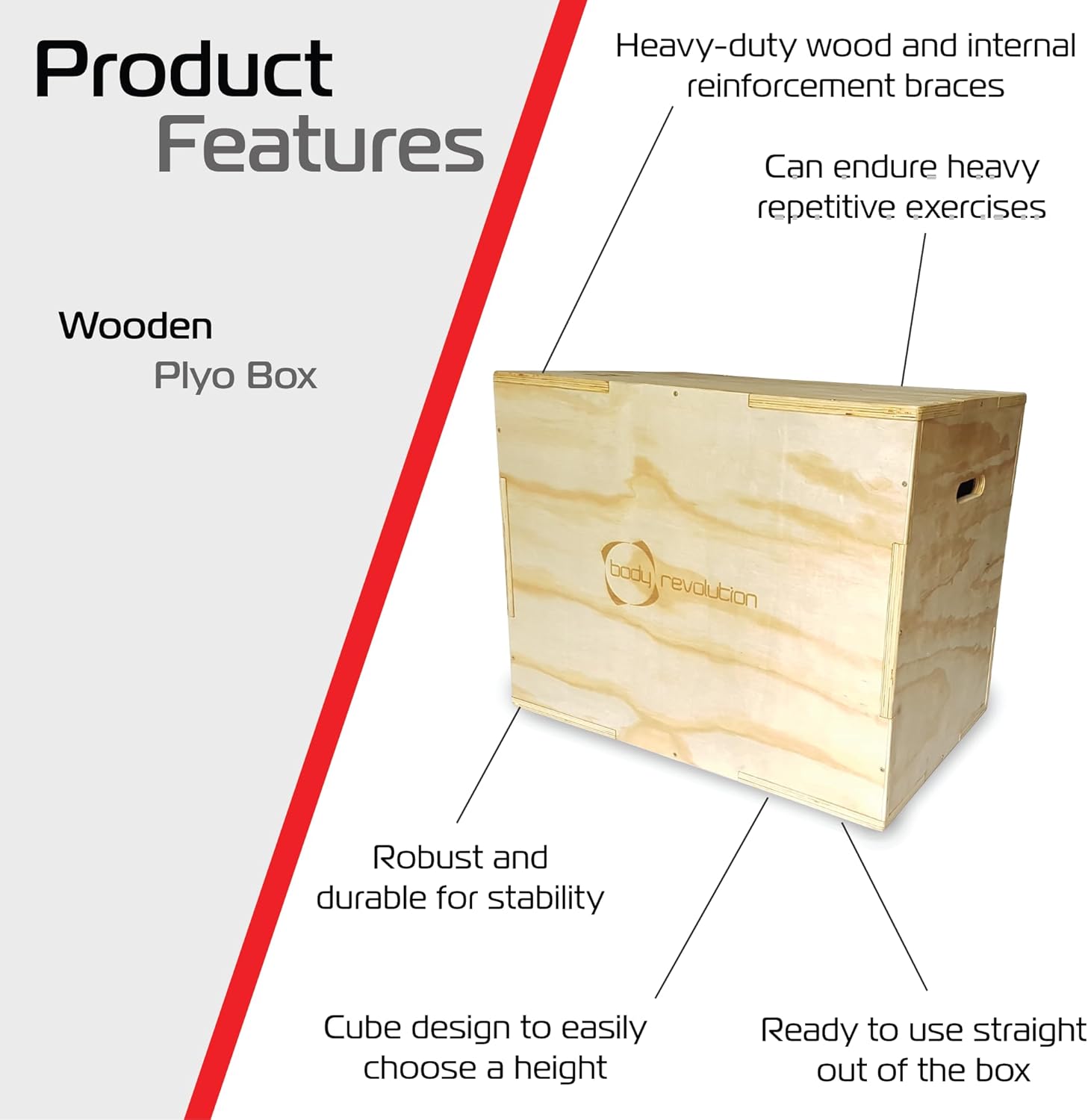 Wooden Plyometric Box