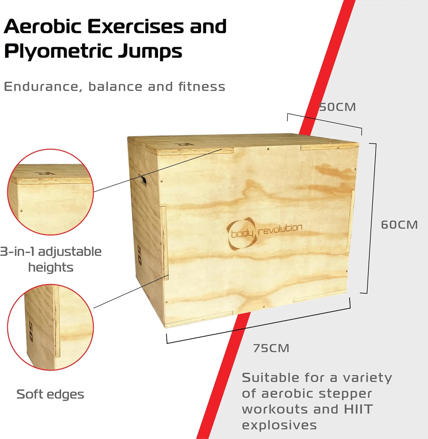 Wooden Plyometric Box