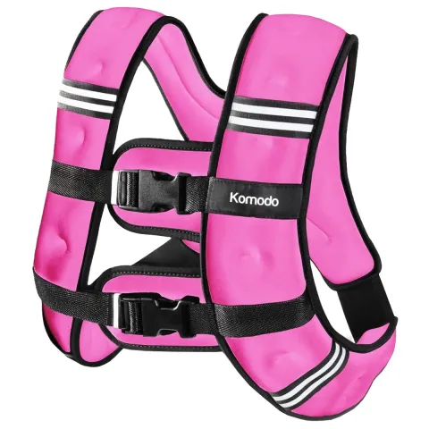 Pink Neoprene Weighted Vest - 5kg