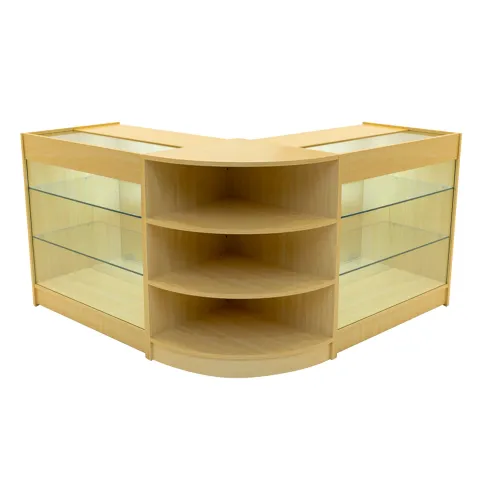 Apollo LED Shop Counter Set LM60 & 2 x K900 - Maple