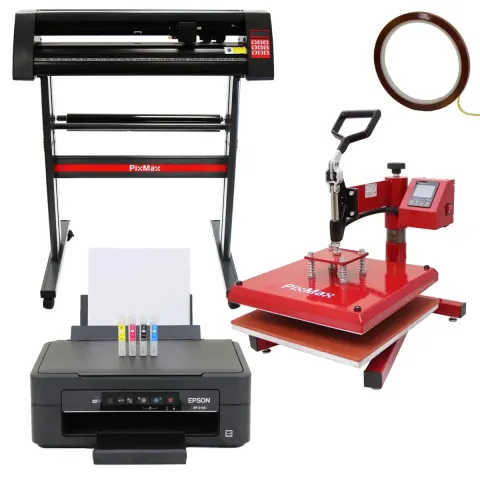 38cm Swing Press, 720mm Vinyl Cutter & Printer