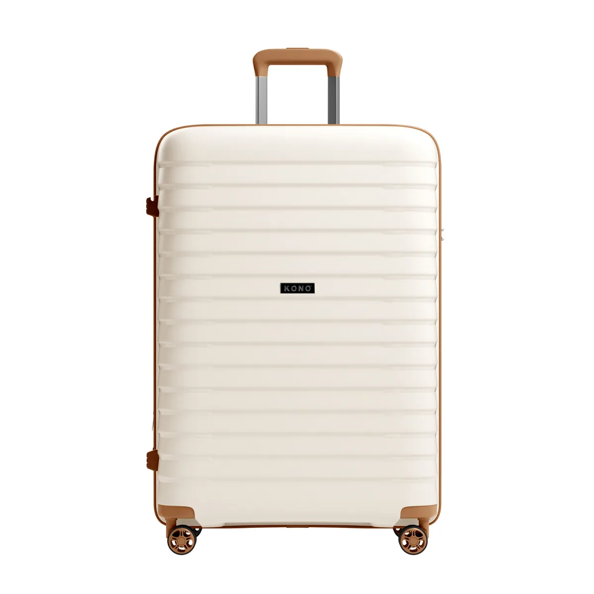 Kono 28 Inch Hard Shell Expandable Luggage with Cup Holder