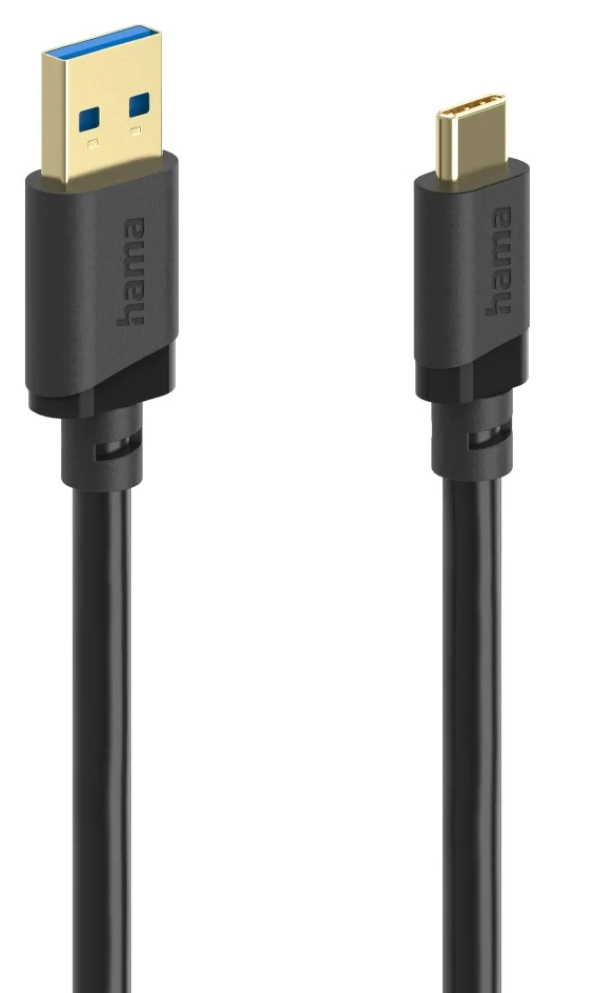 Hama 00202006 USB cable USB 3.2 Gen 1 (3.1 Gen 1) 1.5 m USB A USB C 5 Gbit/s Black