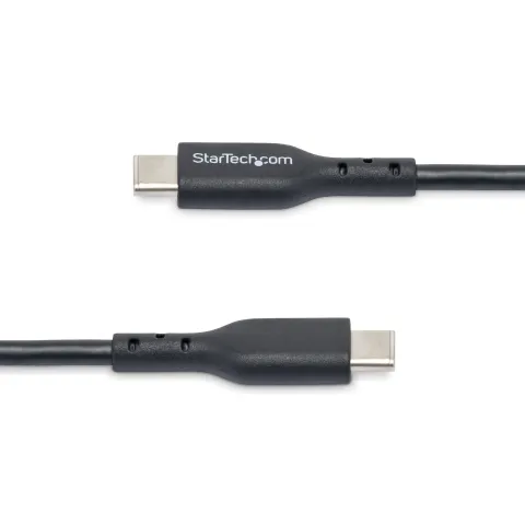 StarTech.com 3ft (1m) USB-C Charging Cable, Charge & Sync, 60W (3A) PD, USB 2.0 Laptop Charger Cable - Black USB C Charging Cord