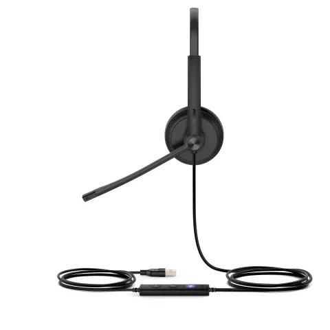 Yealink UH34 Dual Teams Headset Wired Head-band Office/Call center USB Type-A Black